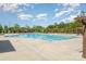 Refreshing swimming pool with lap lanes and ample lounging space, ideal for summer fun and relaxation at 3925 Tokay Ln, Fort Mill, SC 29707