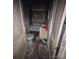 Bathroom with toilet, tub, and fire damage throughout the space at 721 S Spruce St, Rock Hill, SC 29730