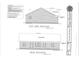 Architectural plans showing left-side and rear elevation views of a single-Gathering home at 85 Cornerstone Dr, Taylorsville, NC 28681