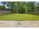 Large, well-maintained backyard with privacy fence, offering ample space for recreation at 9305 Valley Rd, Charlotte, NC 28270