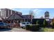 Optimist Hall view features outdoor dining and architecture, creating an inviting atmosphere for patrons and visitors at 1354 Briar Creek Rd, Charlotte, NC 28205