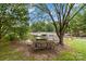 Scenic lake view with a wooden bench, lush greenery, and tranquil waters, creating a serene outdoor space at 21305 Sandy Cove Rd, Cornelius, NC 28031