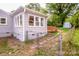 Exterior view featuring a fenced yard, deck, and shed at 444 Oakwood Ave, Mooresville, NC 28115