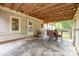 Comfortable screened porch with outdoor seating, perfect for enjoying the outdoors at 604 Chaney Rd, Monroe, NC 28110