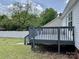 Well-maintained back deck, perfect for outdoor gatherings and overlooking the backyard at 915 Klondale Ave, Kannapolis, NC 28081