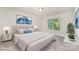 Cozy bedroom with modern decor, a comfortable bed, and ample natural light from the window at 1620 Crandon Dr, Charlotte, NC 28216
