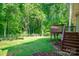 Spacious backyard with a deck, perfect for outdoor entertaining at 177 Candlestick Dr, Statesville, NC 28625
