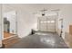 Spacious garage with overhead storage and access to the house at 177 Candlestick Dr, Statesville, NC 28625