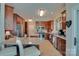 Gorgeous kitchen featuring granite countertops, stainless steel appliances, and custom cabinetry at 181 Edgewater Rd, Hickory, NC 28601