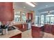 Well-appointed kitchen boasts granite counters, stainless appliances, and ample cabinet space at 181 Edgewater Rd, Hickory, NC 28601