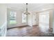 Elegant dining room with ample natural light and decorative molding at 2028 Cedar Falls Dr # 10, Waxhaw, NC 28173