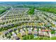 Wide aerial shot of a residential area featuring well-maintained homes and lush greenery at 3005 Oakmere Rd, Waxhaw, NC 28173