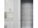 Walk-in pantry with wire shelving providing ample storage space at 4254 Black Ct # 231, Harrisburg, NC 28075