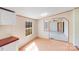 Bright dining area with wood-look floors and a large window for natural light at 4408 Robins Nest Rd, Concord, NC 28027
