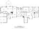 Detailed floor plan illustrating the layout of the home's two floors, including room dimensions and features at 6914 Riesman Ln # 95, Charlotte, NC 28210