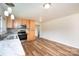 Well-lit kitchen featuring stainless steel appliances and light wood cabinets at 975 22Nd Street Ne Pl, Hickory, NC 28601