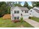 Well-maintained home featuring a two car garage, beautiful lawn, and classic architecture at 2535 Andes Dr, Statesville, NC 28625
