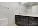 Bathroom featuring a vanity with cabinet, sink, mirror and towel rack at 2835 24Th Street Ne Dr, Hickory, NC 28601