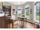 Inviting office featuring a piano, a writing desk, hardwood floors, and lots of natural light at 3398 Millstone Creek Rd, Lancaster, SC 29720