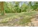 Expansive yard with mature trees is ideal for outdoor enjoyment and recreation at 405 Belva St, Kannapolis, NC 28081