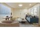 Comfortable living room featuring neutral walls, recessed lighting, and nice decor at 405 Belva St, Kannapolis, NC 28081