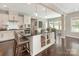 Bright, spacious kitchen with stainless appliances and an open layout to the living spaces at 10201 Daufuskie Dr, Charlotte, NC 28278