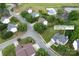 Aerial view showcasing the home's location in a neighborhood close to community amenities at 10508 Madison Park Dr, Charlotte, NC 28269