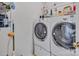 Convenient laundry area equipped with modern washer and dryer units at 10508 Madison Park Dr, Charlotte, NC 28269