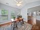 Inviting sunroom with a vaulted ceiling, ample natural light, and views to the living room at 1151 Gower St, Fort Mill, SC 29708