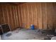 Unfinished interior space showing exposed framing, electrical wiring, and concrete floor at 120 Mccleave Rd, China Grove, NC 28023
