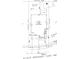 Survey plan showing property lines, building footprint, and lot dimensions at 1529 Gossage Nw Ln, Concord, NC 28027