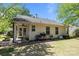 Nice backyard with patio and outdoor furniture, ideal for relaxation and gatherings at 16117 Wrights Ferry Rd, Charlotte, NC 28278