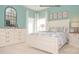 Serene bedroom retreat featuring a comfortable bed, dresser, and stylish decor at 201 Giant Oak Ave, Statesville, NC 28677