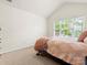 Bright bedroom with a vaulted ceiling and cozy furnishings at 2137 Midnight Blue Ln, Fort Mill, SC 29708
