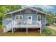 Exterior view of the home with a white porch, perfect for outdoor relaxation at 218 5Th Se St, Hickory, NC 28602