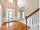 Elegant foyer with hardwood floors and natural light at 2235 Legacy Oak Dr, Waxhaw, NC 28173