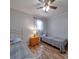 Shared ' bedroom featuring twin beds, wood floors, and playful decorations for a fun space at 335 Linda St, Salisbury, NC 28146