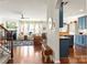 Open-concept living area features abundant natural light and seamless integration of living, dining, and kitchen spaces at 3424 Windstone Ln, Gastonia, NC 28056