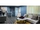 Comfortable living room with a view of the staircase, featuring a light gray palette at 403 3Rd Nw St, Conover, NC 28613