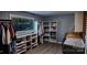 Well-organized walk-in closet with shelving, rods for hanging clothes, and natural light at 403 3Rd Nw St, Conover, NC 28613