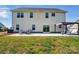Backyard view with patio, pergola, and well-maintained lawn at 4321 Hornyak Dr, Monroe, NC 28110