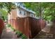 Fenced backyard offering privacy and green space at 510 N Alexander St, Charlotte, NC 28202