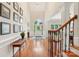 Spacious foyer with hardwood floors, tall ceilings, and an abundance of natural light at 8905 Landsdowne Ave, Harrisburg, NC 28075
