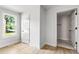 Bright bedroom features a large window and closet space at 906 Church St, Kings Mountain, NC 28086