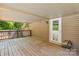 Partially covered wooden deck perfect for outdoor entertaining and relaxation at 1005 Caldon Dr, Stanley, NC 28164