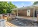 Spacious partially covered wooden deck offering a private outdoor retreat at 1005 Caldon Dr, Stanley, NC 28164