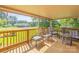 Spacious porch with comfortable seating, offering a relaxing outdoor space at 1005 Caldon Dr, Stanley, NC 28164