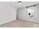 Inviting bedroom with neutral carpet, window, and comfortable space at 1308 Stone Marker Dr, Monroe, NC 28112