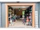 Well-organized garage with ample storage, lighting, and room for projects at 18 Shannon Ct, Newton, NC 28658