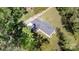 A bird's eye view of a lovely brick house with mature trees at 205 Timberfield Trl, China Grove, NC 28023